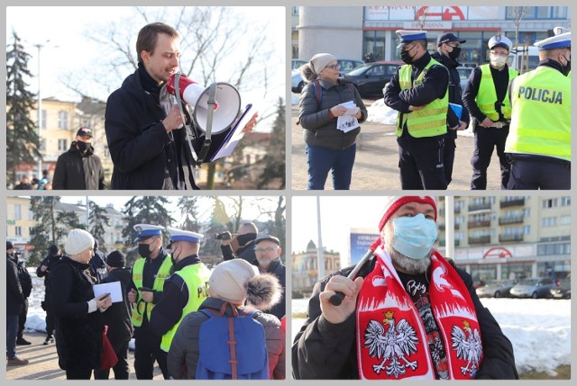 Marsz o Wolność we Włocławku, 20 lutego 2021 r.