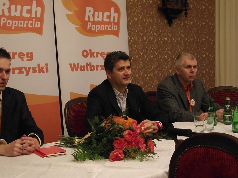 Janusz Palikot w Wałbrzychu