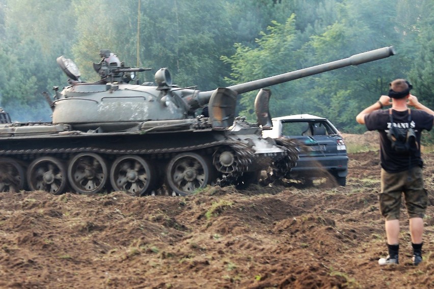 Tank Crush na Pikniku historycznym w Jastrowiu 2017