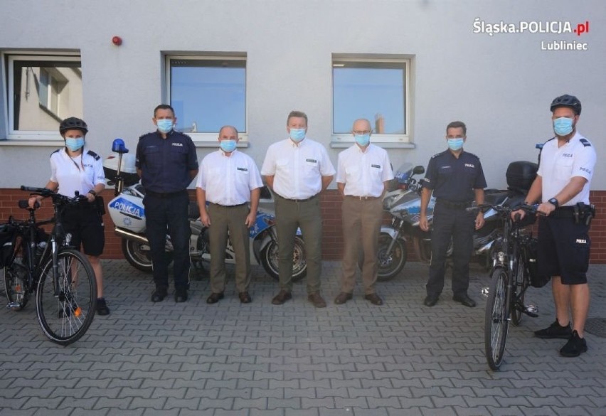 Ruszają policyjne patrole rowerowe w powiecie lublinieckim....