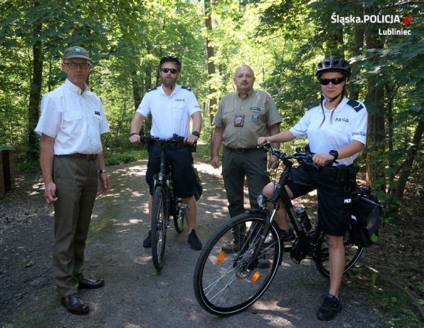 Ruszają policyjne patrole rowerowe w powiecie lublinieckim....