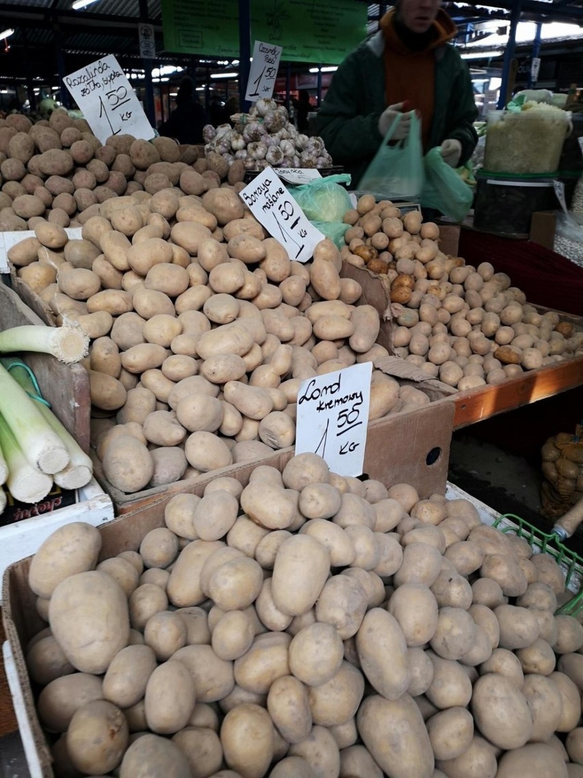 ziemniaki: 0,70-1,50 zł/kg