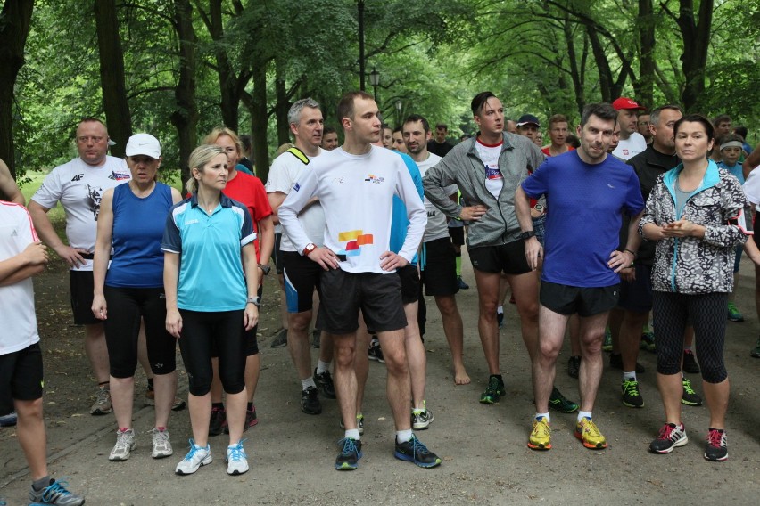 Parkrun Łódź. Bieg w parku Poniatowskiego - 27 czerwca 2015