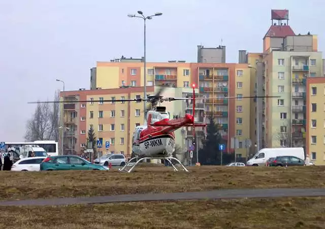 Pilot helikoptera, który lądował na osiedlu Dobrzec w Kaliszu usłyszał zarzut