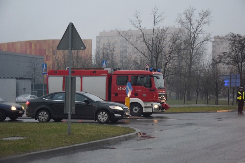 Straż pożarna w Kaliszu. W Galerii Amber włączyła się czujka spalin [FOTO]