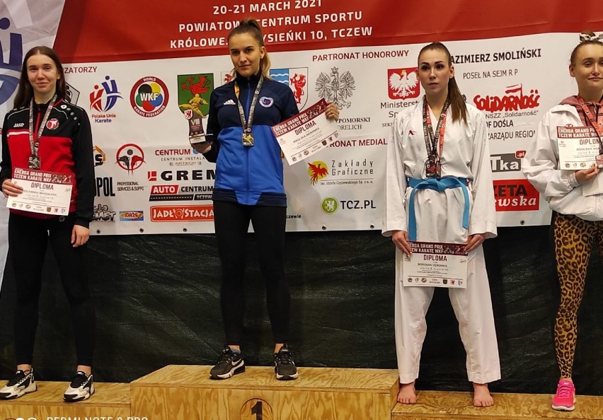 Zawodnicy Pleszewskiego Klubu Karate siedem razy stawali na podium zawodów w Tczewie