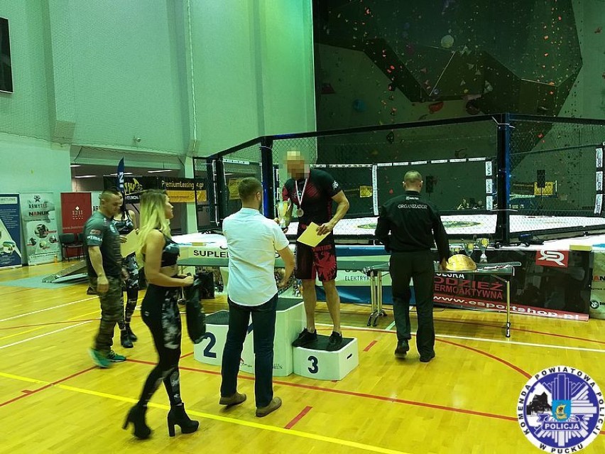 Mundurowy z Pucka w czołówce najlepszych zawodników MMA. Zajął trzecie miejsce w VI Mistrzostwach Polski Służb Mundurowych | ZDJĘCIA