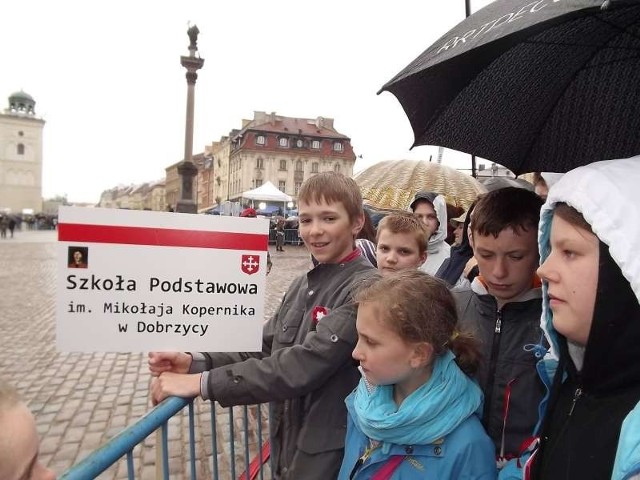 SP w Dobrzyca 3 Maja na wycieczce w Warszawie