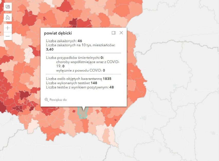 21 listopada w Polsce 18 883 nowe zakażenia koronawirusem, zmarło 41 pacjentów z COVID-19. Na Podkarpaciu 765 przypadków