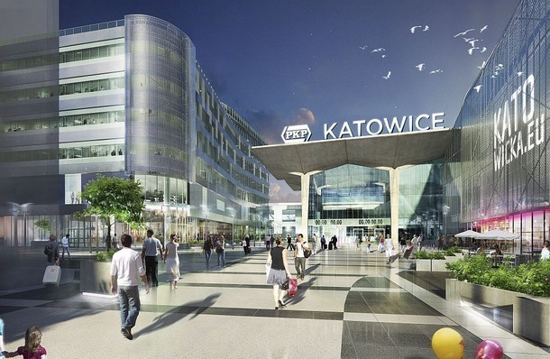 Strabag wybuduje nowy dworzec w Katowicach