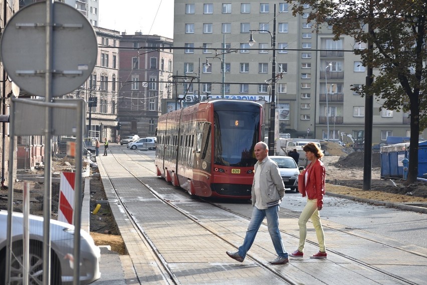 Tramwaje na ul. Katowickiej