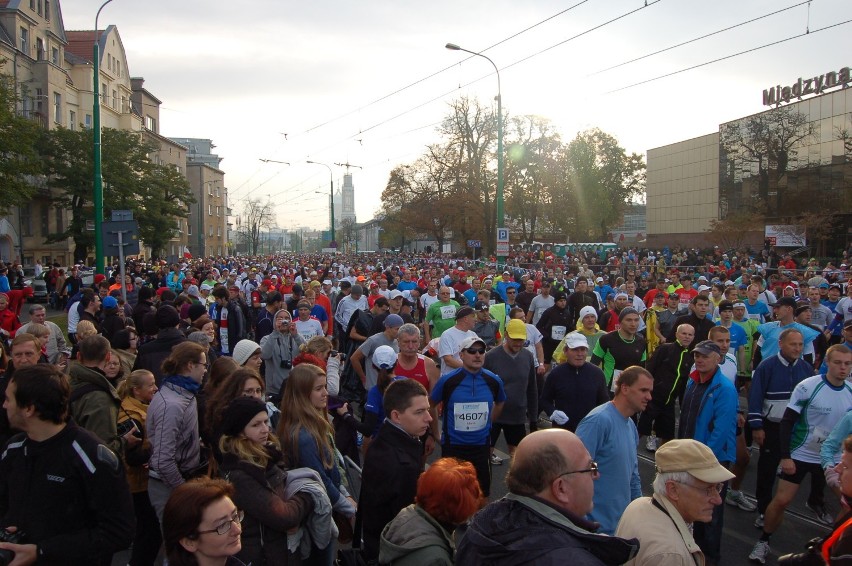 na starcie zjawiło się ponad 7 tysięcy biegaczy