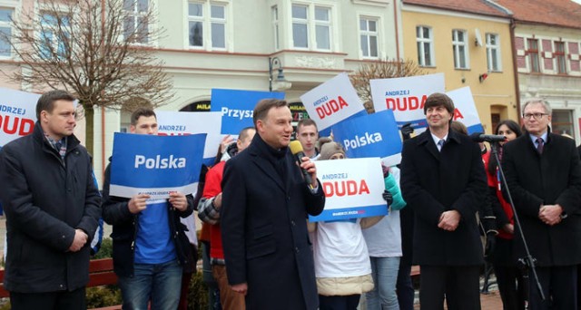 Andrzej Duda uzyskał większość głosów we wszystkich gminach powiatu tucholskiego