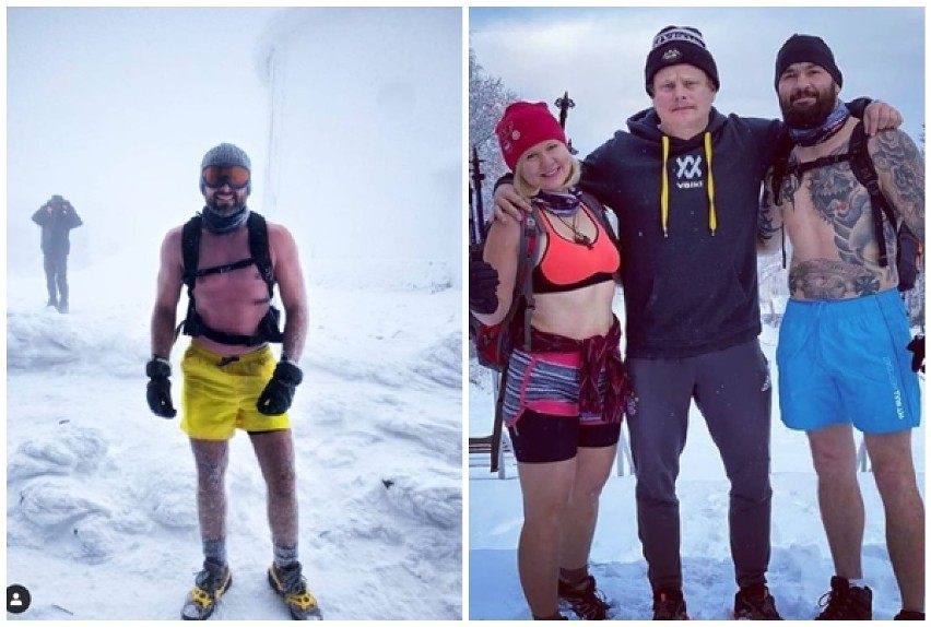 Golasy na Śnieżce! Zobacz odważnych piechurów w bikini i szortach na szczycie