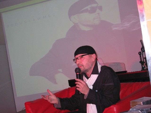 Bogusław Mec często bywał w Tomaszowie, promował swoje płyty, zasiadał w jury "Tomaszowskiej wiosny", dawał recitale i koncerty