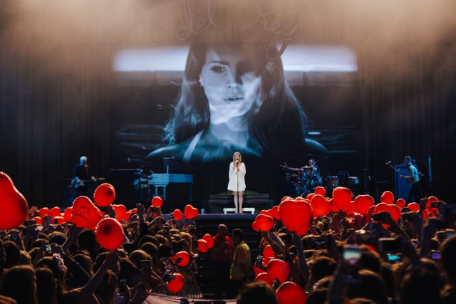 Lana Del Rey podczas Orange Warsaw Festival