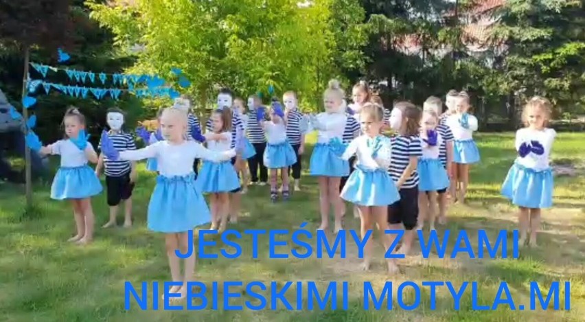 Sówki z Przedszkola Miś w Szczecinku w niezwykłej akcji [zdjęcia, film]