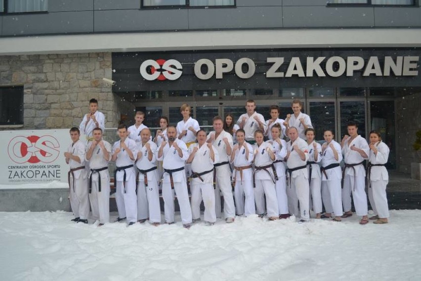 Karatecy z Żor ćwiczą z kadrą Polski w Zakopanem