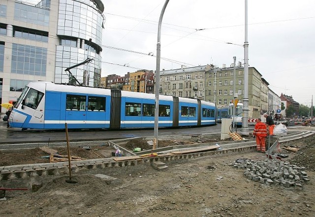 Aż do początku lipca tramwaje nie pojadą przez pl. Bema