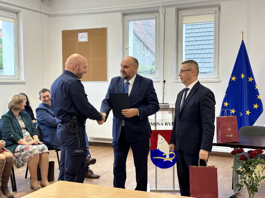 Posterunek Policji w Rybnie ma nowego kierownika! (ZDJĘCIA)