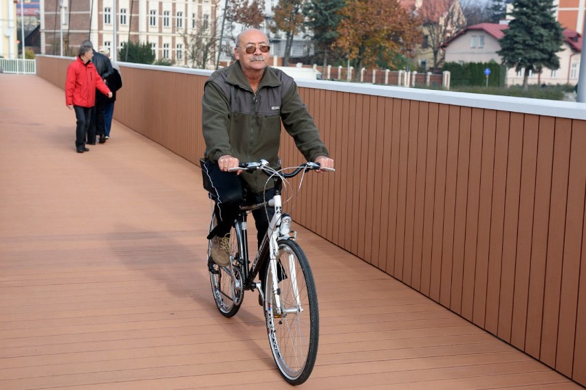 Kładka pieszo rowerowa na rzece San w Przemyślu już otwarta