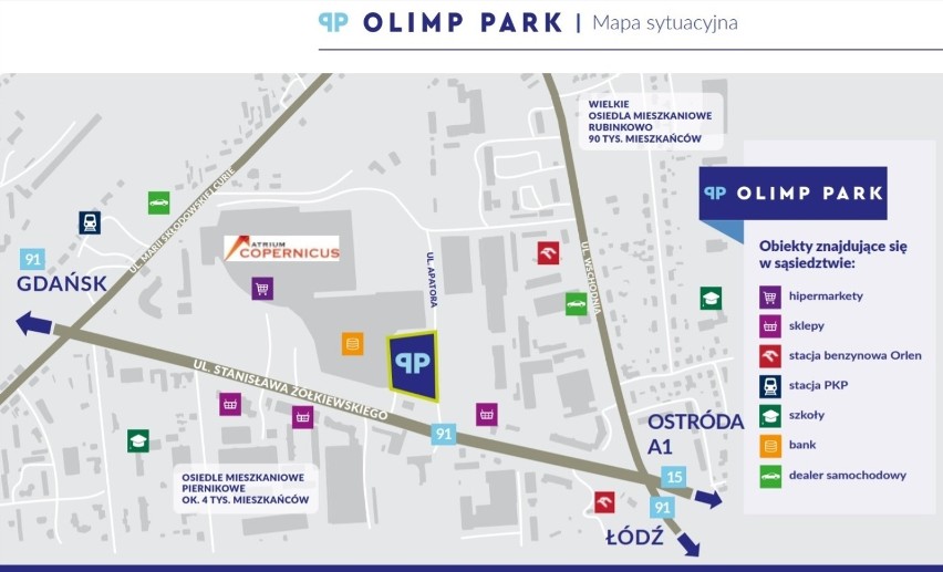 Tak będzie prezentowało się nowe centrum handlowe Olimp Park...