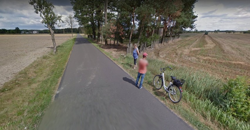 Gmina Gizałki w Google Street View