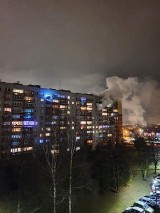 Pożary dwóch mieszkań w Krakowie. "Służba nie należała do spokojnych"