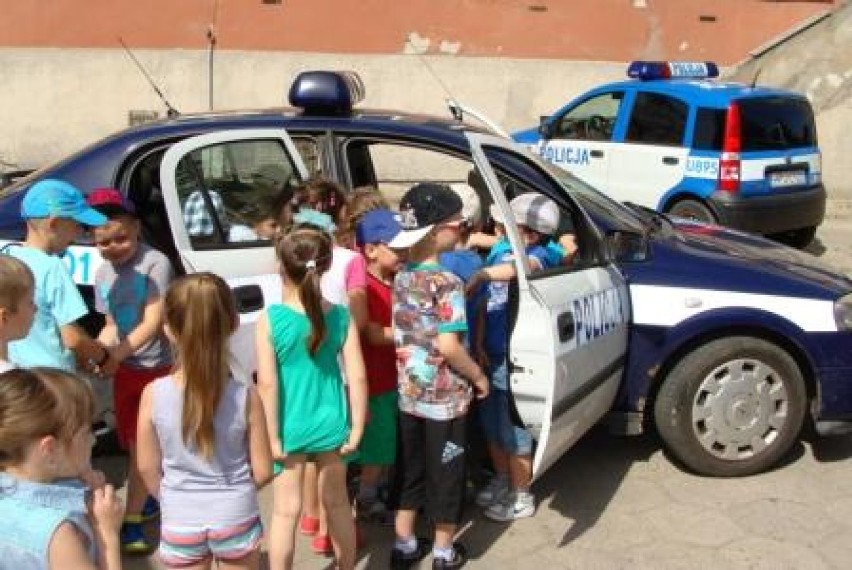 Komenda Powiatowa Policji w Turku gościła przedszkolaków