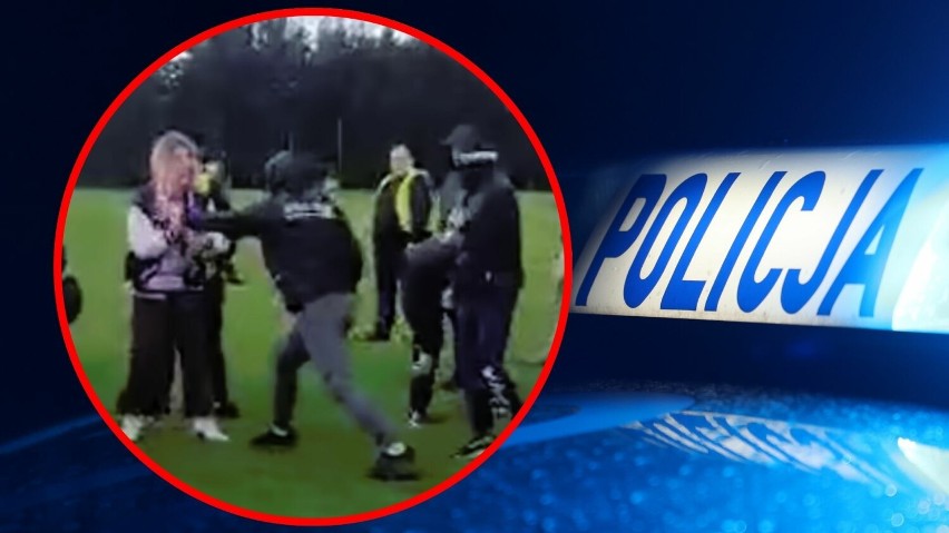 Skandal na meczu w Grodzisku Wielkopolskim. Policja zatrzymała pseudokibiców