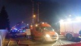 Strażacy z Kalisza pomagali gasić ogromny pożar fabryki mebli w Turku. ZDJĘCIA, WIDEO