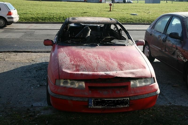 Lubin: Spłonęło auto przy ul. Budowniczych LGOM