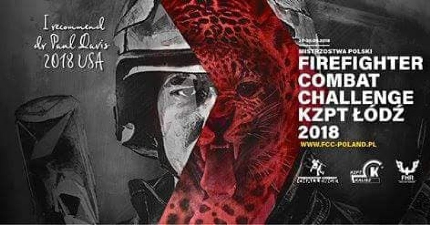 Nasz strażak walczy na Mistrzostwach Polski KZPT Firefighter Combat Challenge 2018 w Łodzi [ZDJĘCIA]