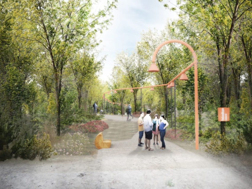 Gdynia: Nowy park i trakt pieszy na Oksywiu? Architekci pokazali, jak to może wyglądać