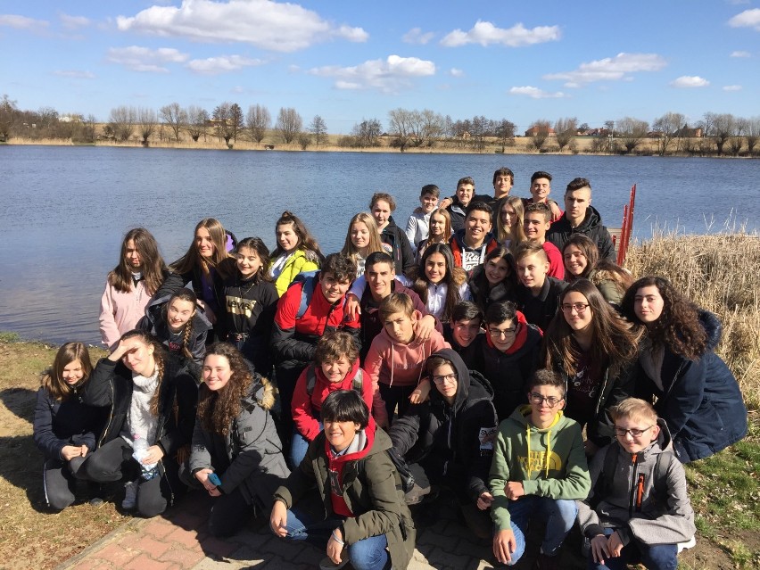 Grupa młodzieży z Hiszpanii z wizytą w gminie Krzywiń