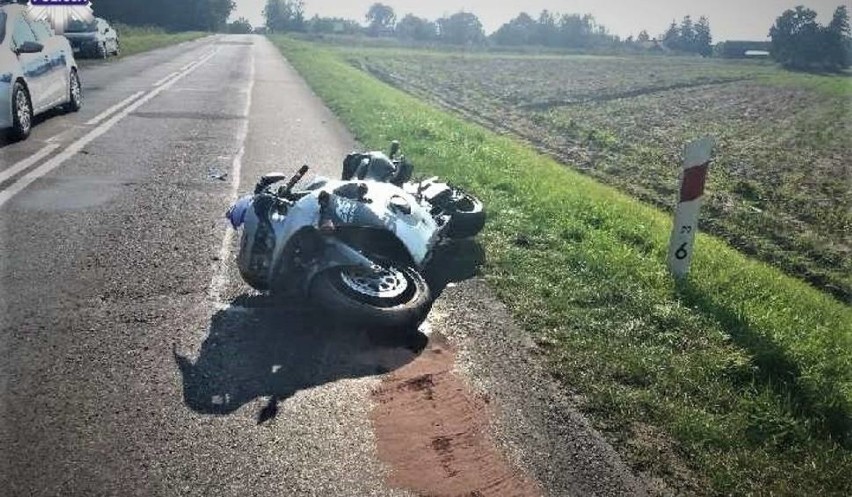 Śmiertelny wypadek w Uściążu. Nie żyje motocyklista

W...