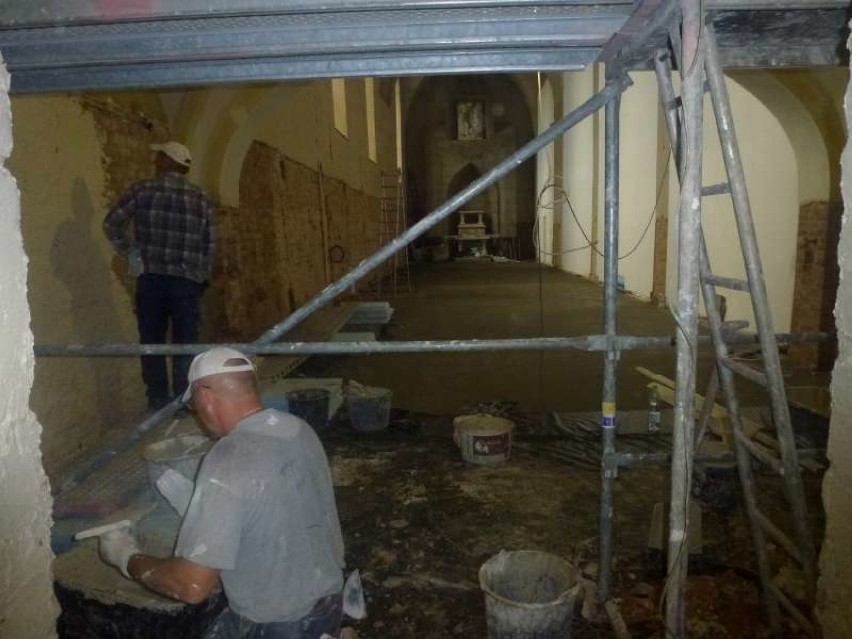 Gniezno: Trwa największy remont od dziesięcioleci w kościele oo Franciszkanów  
