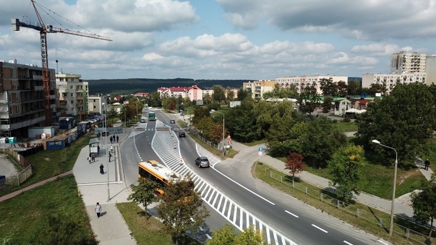 Bezpiecznej na przejściu dla pieszych na ulicy Jaworskiego w Kielcach