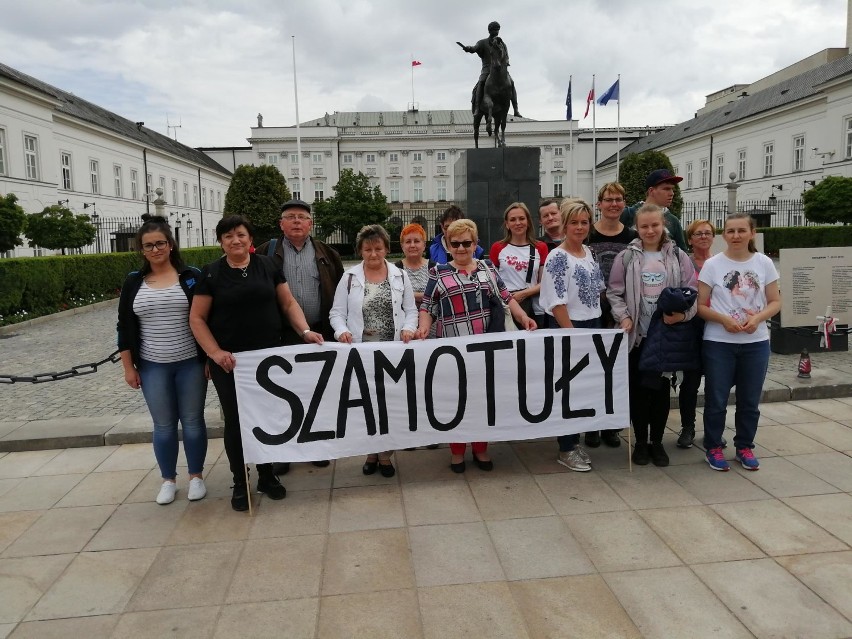 Mieszkańcy powiatu szamotulskiego protestowali w Warszawie [ZDJĘCIA]