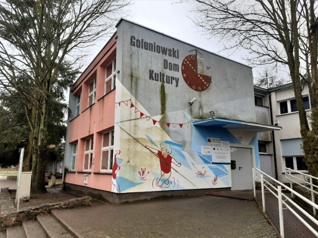 Obecna siedziba Goleniowskiego Domu Kultury się rozpada