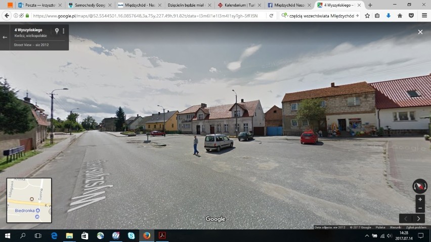 Google Street View Międzychód - zobaczcie jak zmienił się...