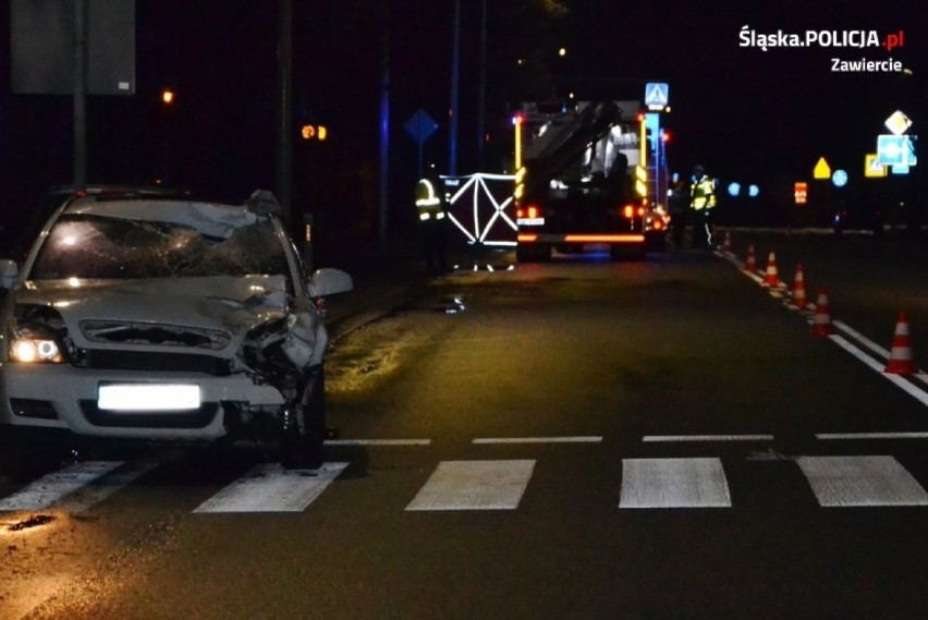 Spowodował śmiertelny wypadek w Zawierciu. Był pod wpływem środków odurzających?