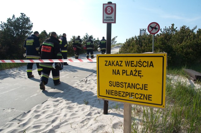 W 2012 roku na plaży w okolicy Orzechowa znaleziono ponad 200 kilogramów niebezpiecznego białego fosforu.