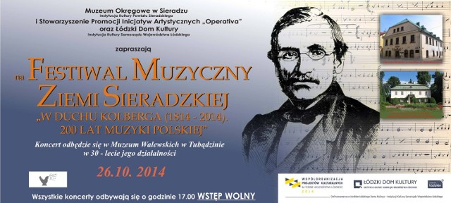 Festiwal Muzyczny Ziemi Sieradzkiej kończy się 26 października koncertem w Tubądzinie