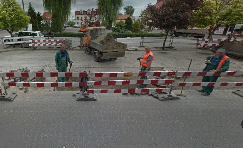 przyłapani przez kamerę Google Street View na ulicach Solca...