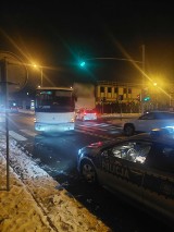 Wypadek na skrzyżowaniu w Chojnicach. Autobus PKS potrącił pieszą