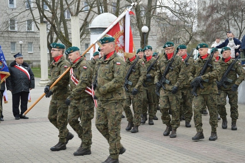 Uroczystość z udziałem Kompanii Honorowej Wojska Polskiego...