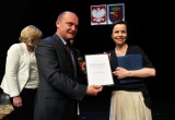 Agata Kulesza w Szczecinie. Odebrała tytuł Honorowego Ambasadora Szczecina [wideo]