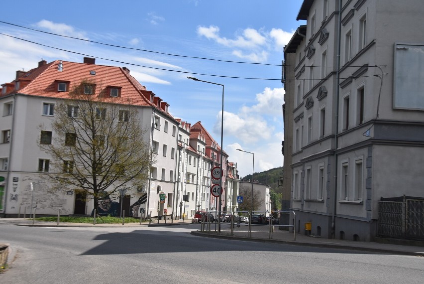 Ulica Grota-Roweckiego w Wałbrzychu - aktualne zdjęcia