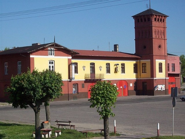 OSP w Sulejowie. Widok z wału.